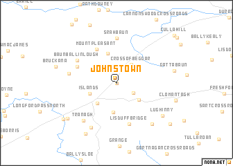 map of Johnstown