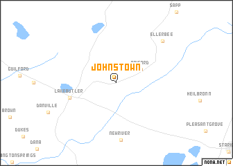 map of Johnstown