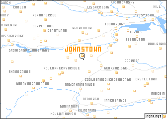 map of Johnstown