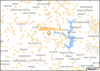 map of Johnsville