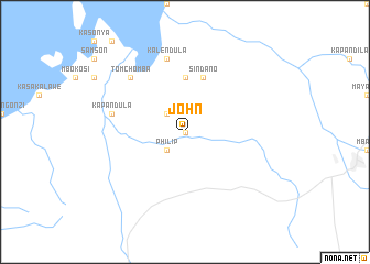 map of John