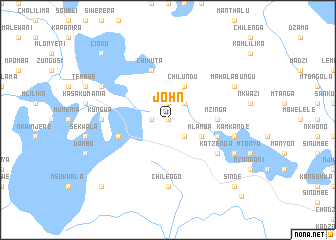 map of John