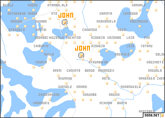 map of John