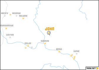 map of John