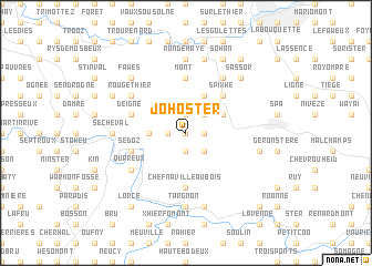 map of Johoster