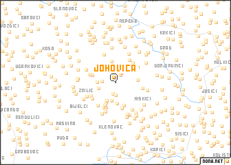 map of Johovica