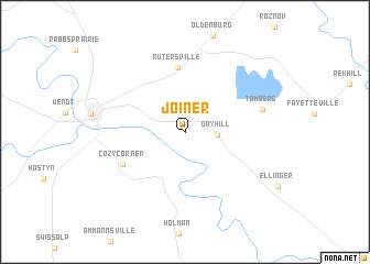 map of Joiner