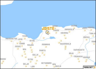 map of Jõiste