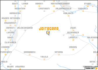 map of Joiţa Gară