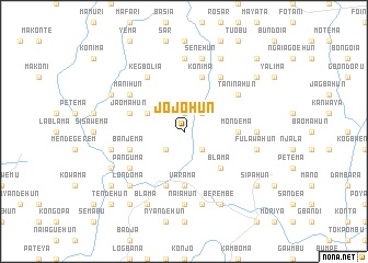 map of Jojohun