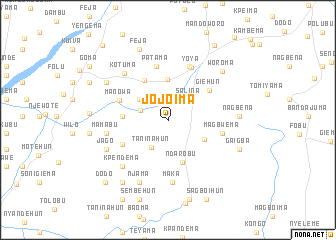 map of Jojoima