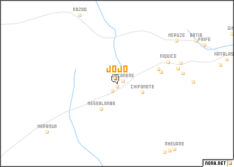 map of Jójo