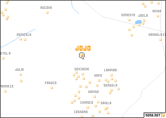 map of Jójó