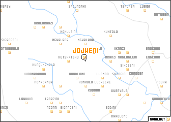 map of Jojweni
