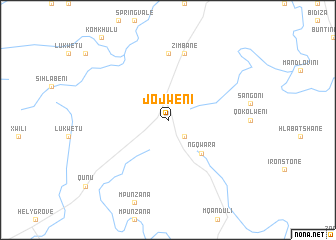 map of Jojweni