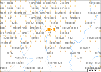 map of Joka