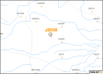 map of Jokha