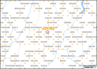 map of Jokibu