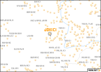 map of Jokići