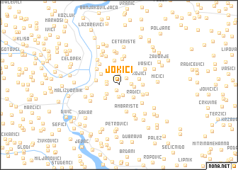 map of Jokići