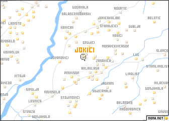 map of Jokići