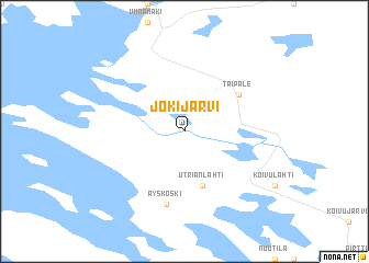 map of Jokijärvi