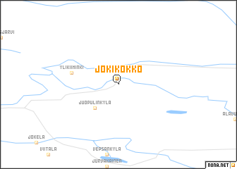 map of Jokikokko