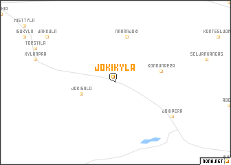 map of Jokikylä
