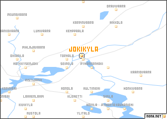 map of Jokikylä