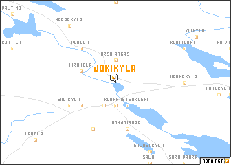 map of Jokikylä