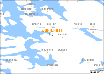 map of Jokilahti