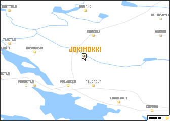 map of Jokimökki