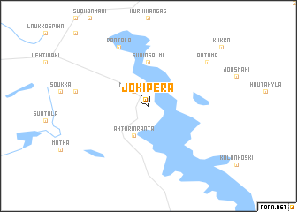 map of Jokiperä
