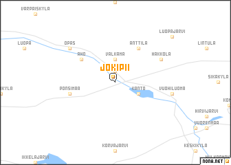 map of Jokipii