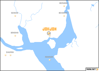 map of Jokjoh