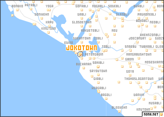 map of Joko Town