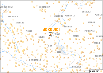 map of Jokovići