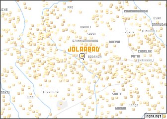 map of Jolaābād