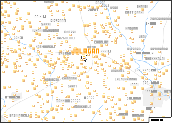 map of Jolāgān