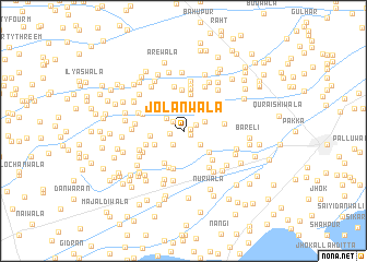 map of Jolānwāla