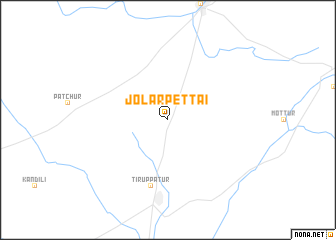 map of Jolārpettai
