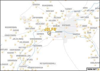 map of Jolfā