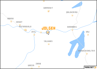 map of Jolgeh