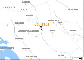 map of Jolietle?