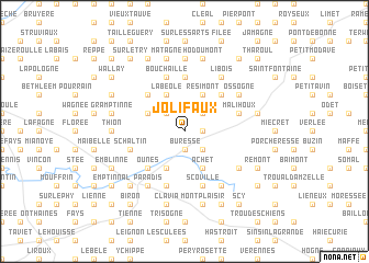 map of Jolifaux