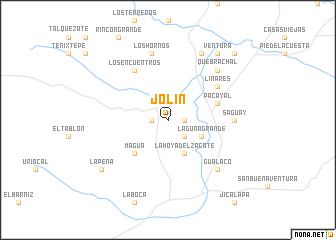 map of Jolin