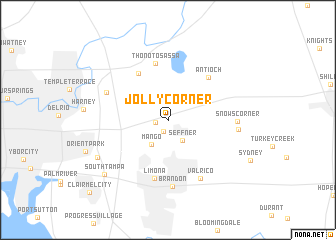 map of Jolly Corner