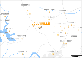 map of Jollyville