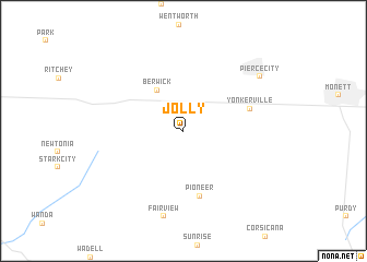 map of Jolly