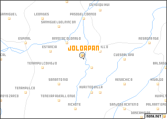 map of Joloapan